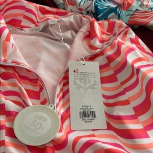 Ladies HydroDri 50UPF 1/4 zip jacket